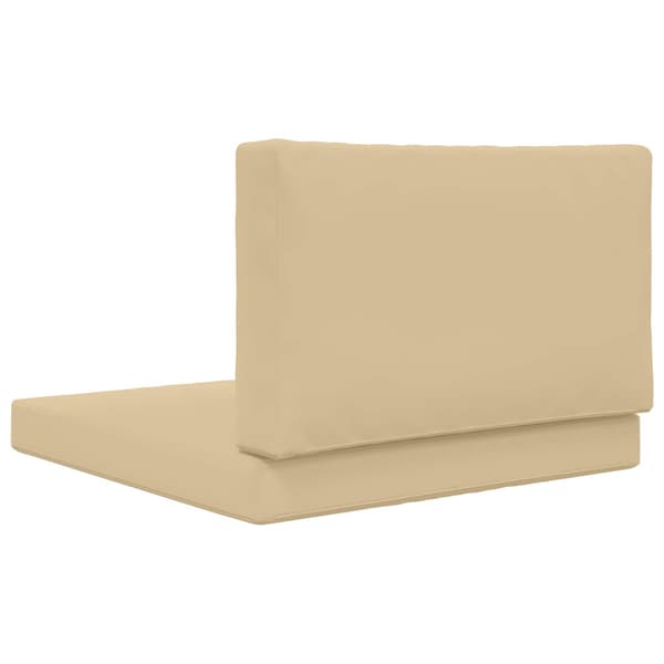 Utomhus Soffa Kudde 2 pcs Beige Polyester