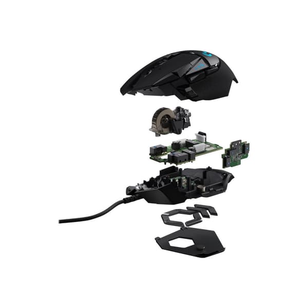 Logitech Gaming Mouse G502 (Hero) - mus - USB