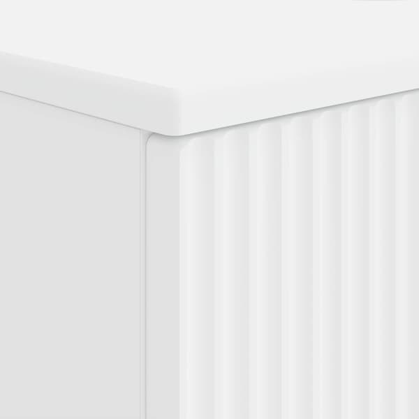 Badrumsskåp med handfat ARNHEM Vit 82 x 41 x 59 cm
