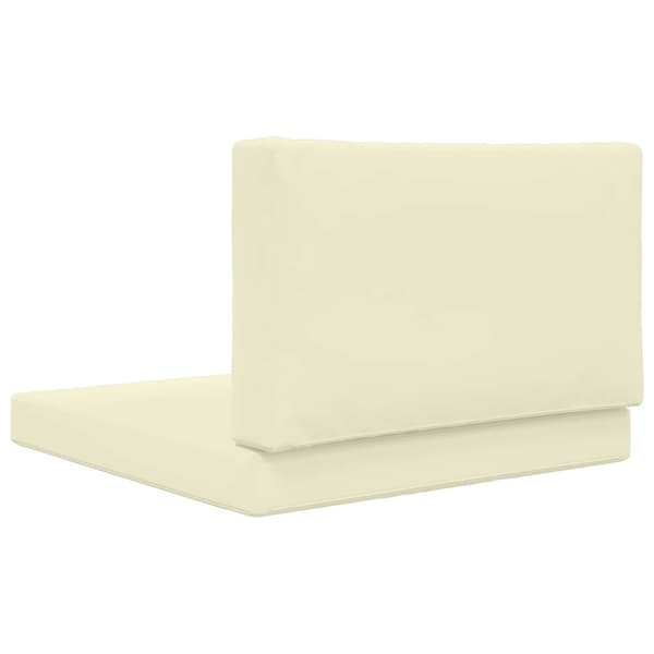 Utomhus Soffa Kudde 2 pcs Kräm Polyester