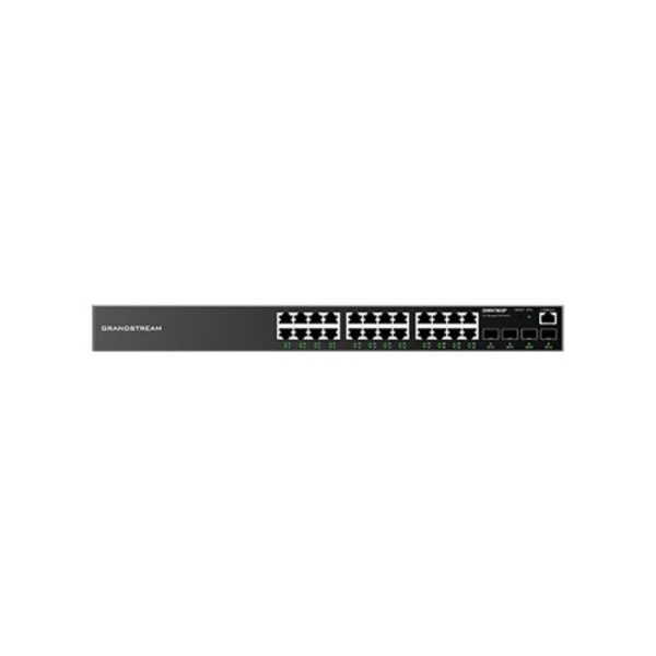Grandstream GWN7800 Series GWN7803P - switch - företag, hanterad - 24 portar Svart