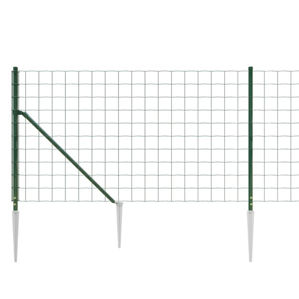 Stängsel med markspett grön 1,1x25 m