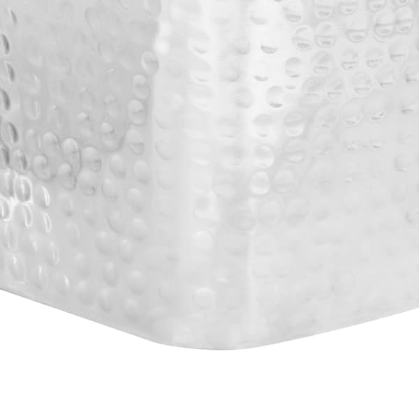 Soffbord 2 st aluminium silver