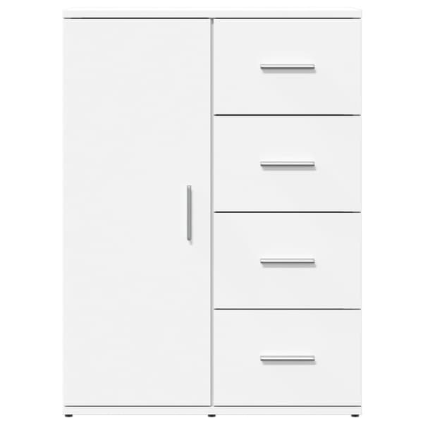 Skänkar 2 st vit 59x39x80 cm konstruerat trä