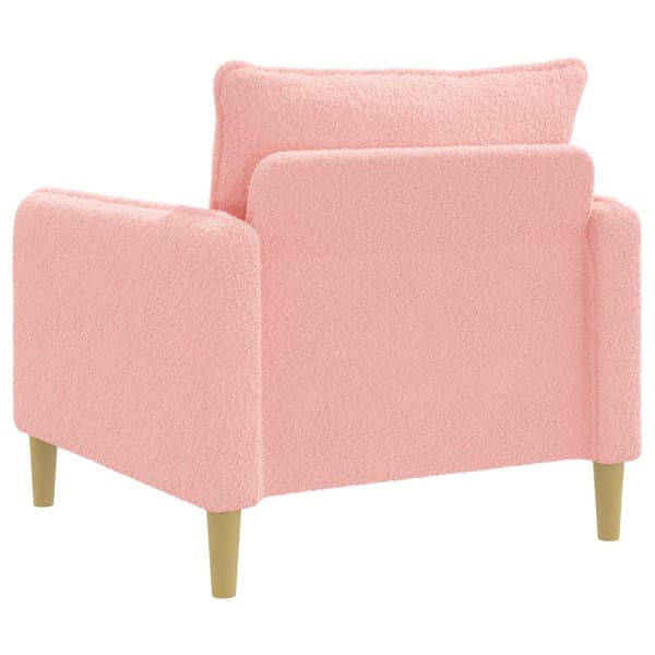 XL Fåtölj Rosa Bouclé