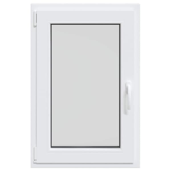 Källarfönster RISOR Vit 60 x 90 cm PVC och glas