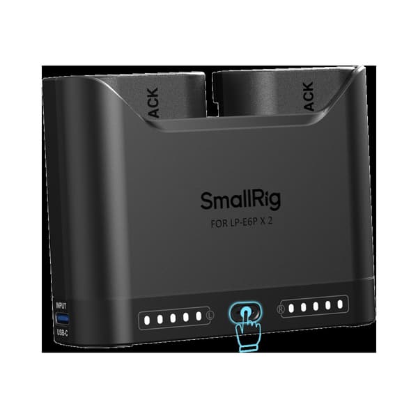 SmallRig 5484 Turbo Charging Kit for LP-E6NH Camera Batteries