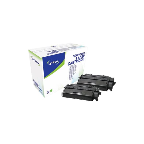 Toner LYRECO HP CF280X 6,9K svart 2/fp