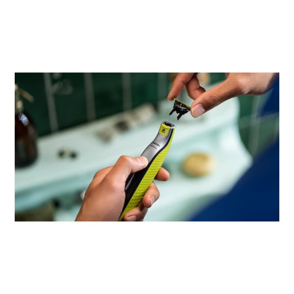 Philips OneBlade 360 QP2834 - trimmer - limegrön/kolgrå