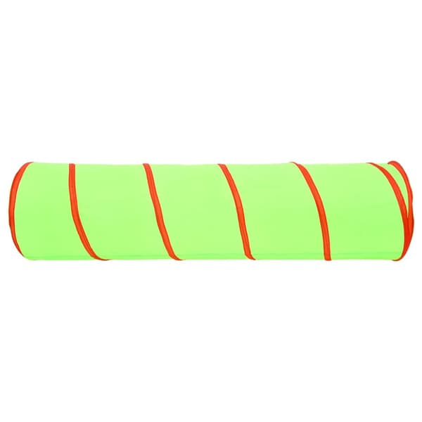 Lektunnel med 250 bollar grön 175 cm polyester
