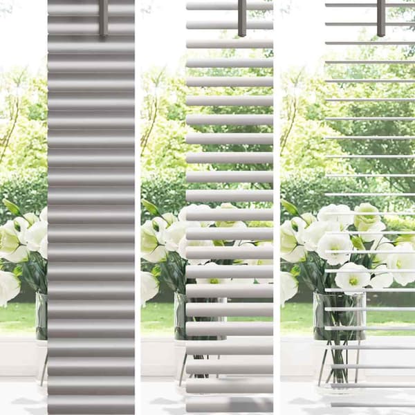 Persienner Silver 130 x 55 cm Aluminium