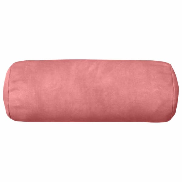Kuddöverdrag 2 st HEERLEN Rosa Ø 15 x 40 cm Sammet