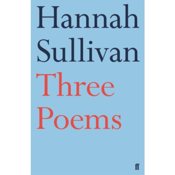Three Poems (häftad, eng)