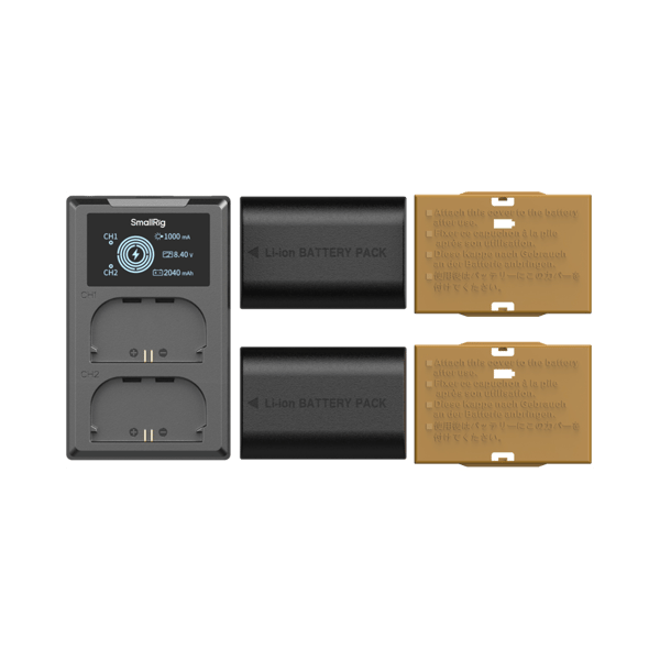 SmallRig 5409 Camera Battery and Charger Kit for Canon LP-E6P