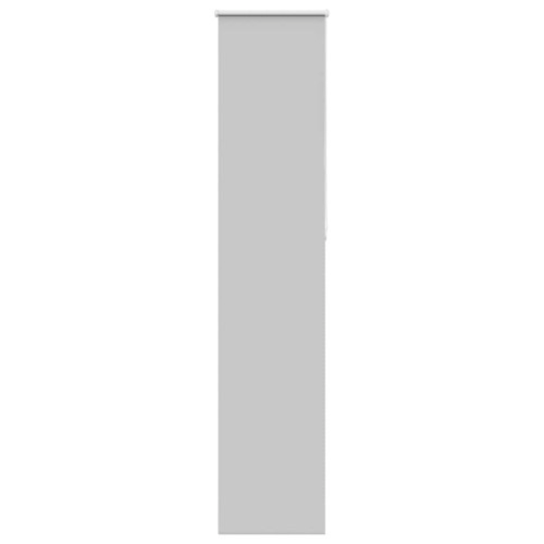 Rullgardin mörkläggning ljusgrå 50x230 cm tyg bredd 45,7 cm