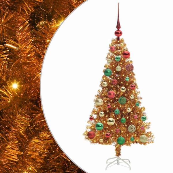 Julgran Guld 120 cm PET