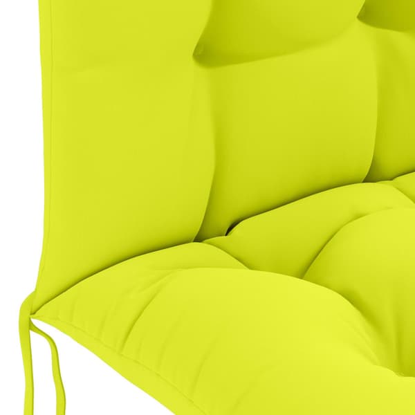 Solsängkudde PUTTEN 100% Polyester Klart grön. 48 x 112 x 10 cm