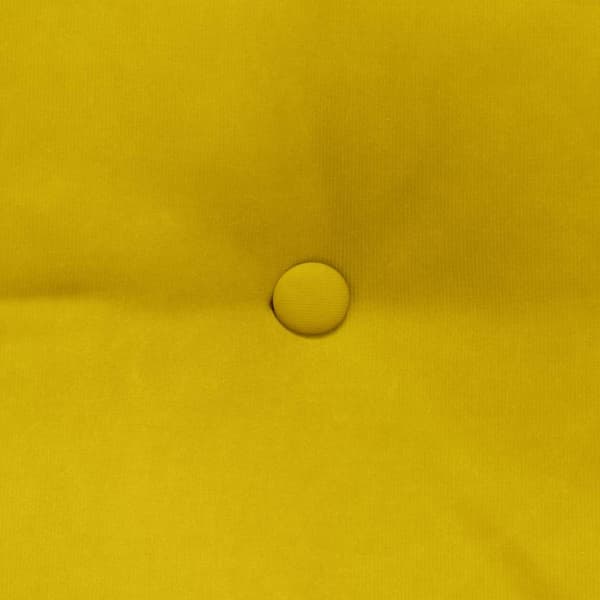 Ryggkudde Gul 100 x 24 x 50 cm Sammet