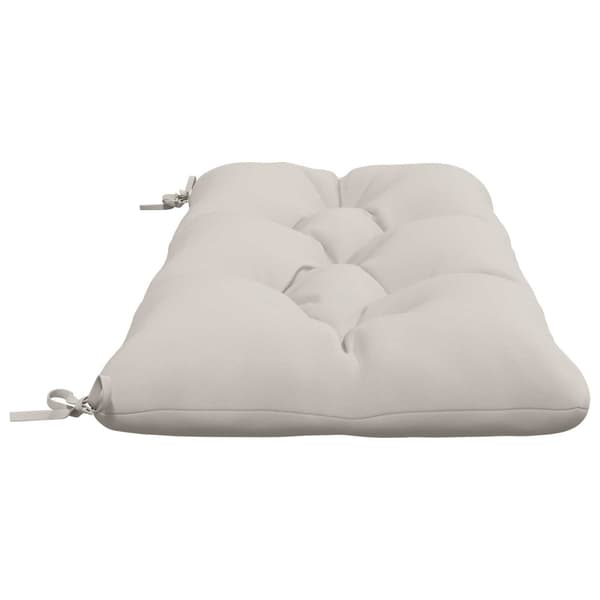 2-delade Bänk Kuddar VIANEN 100% Polyester Vit 100 x 50 x 12 cm