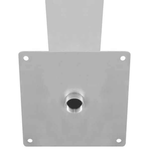 Poolfontän rostfritt stål 64x30x52 cm silver