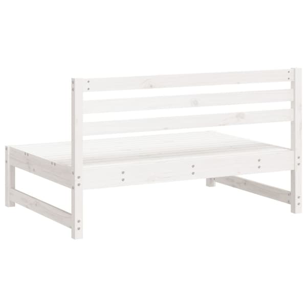 Mittensoffor 2 st vit 120x80 cm massiv furu