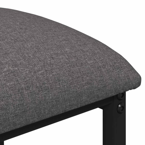 Barpall Ljusgrå 40 x 32 x 64 cm Konstruerat trä