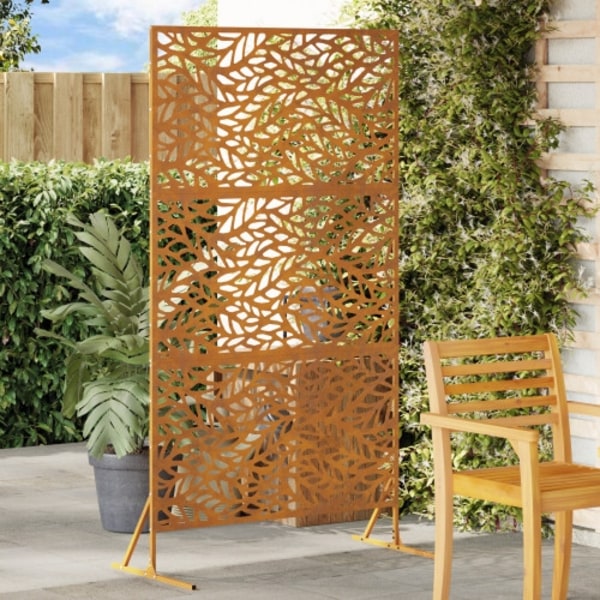 Integritetsskärm 100x50x180 cm Stål