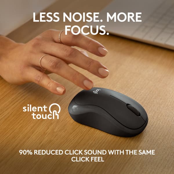 Logitech M240 datormöss Ambidextrous Bluetooth