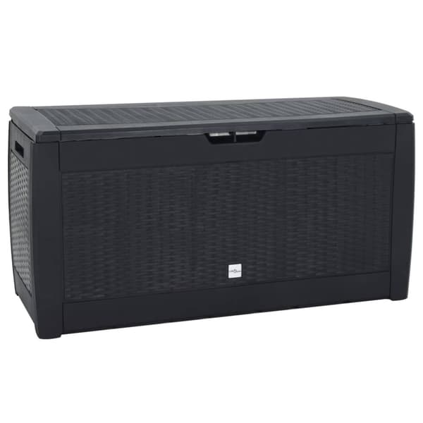 Dynbox antracit 119x48x60 cm polypropen