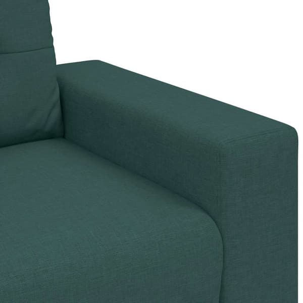 Soffa mörkgrön 100x78x80 cm tyg