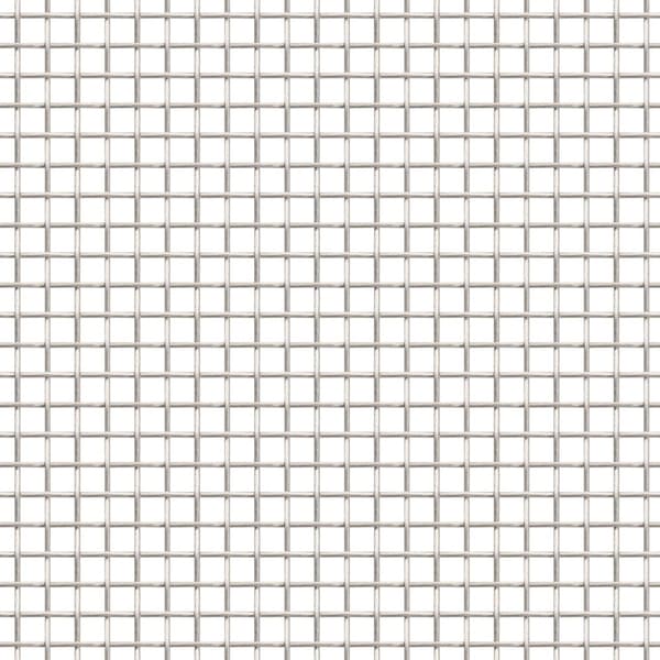 Nätduk 60 x 200 cm 6 Mesh Rostfritt stål 201 Silver
