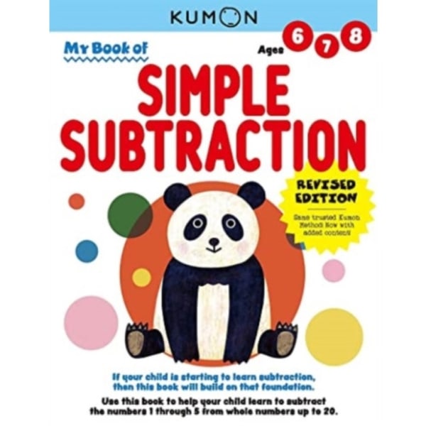 Kumon My Book of Simple Subtraction (häftad, eng)