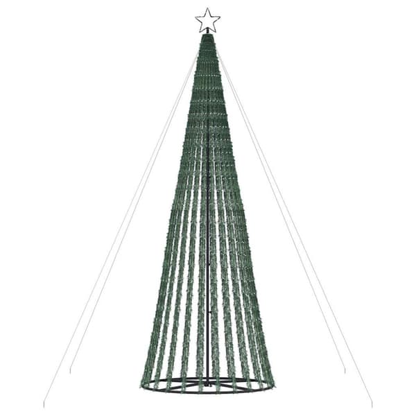 LED julgran 1028 LED kallvit 403 cm