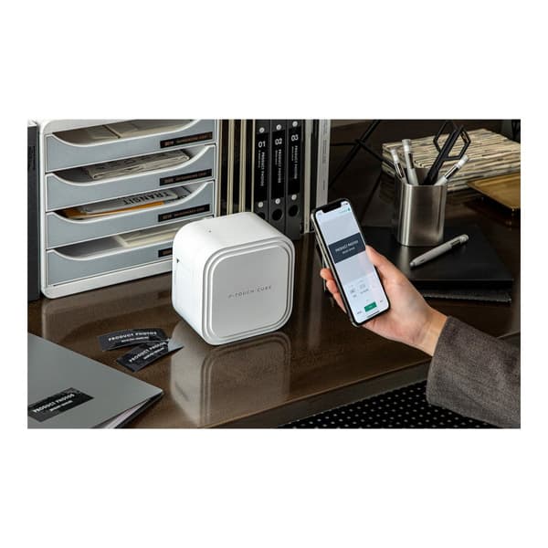Brother P-Touch Cube Pro PT-P910BT - etikettskrivare - svartvit - termisk överföring