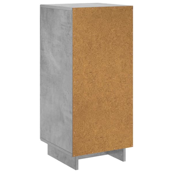 Skänk Betonggrå 33,5 x 34,5 x 75 cm Konstruerat trä