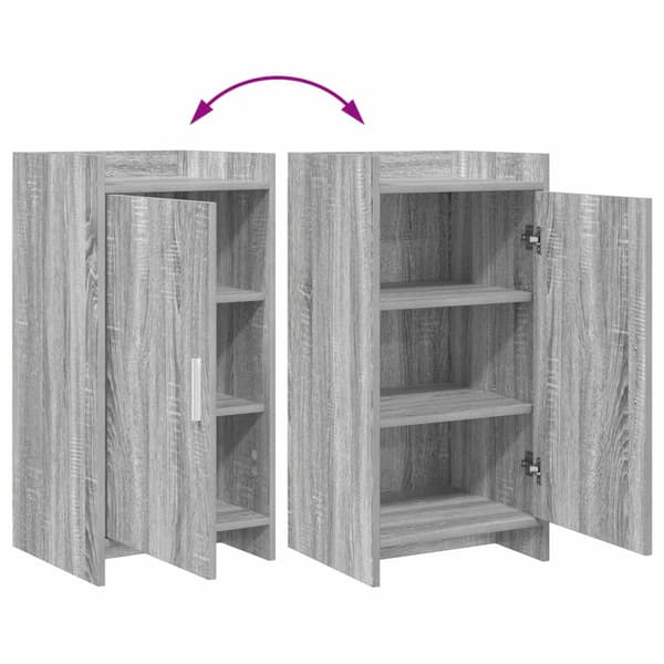 Sideboard Grå Sonoma 40 x 36 x 80 cm Konstruerat trä