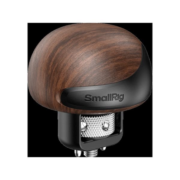 SmallRig 5926 Mini Wooden Side Handle with 1/4''-20 Locating Screw