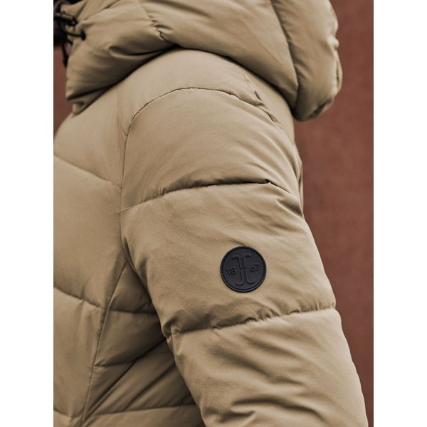 Idun Vinterjacka Beige XS Valnöt