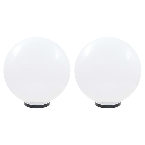 Globlampor 2 st LED sfäriska 50 cm PMMA