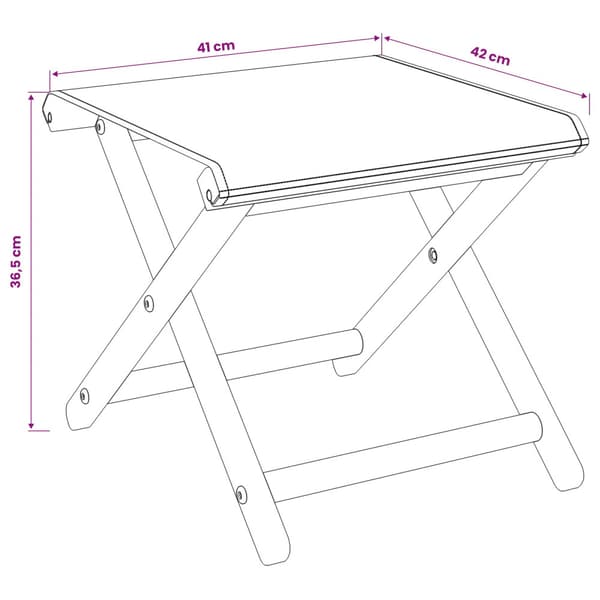 Deck Chair 2 pcs Massiv Eukalyptus Trä Svart