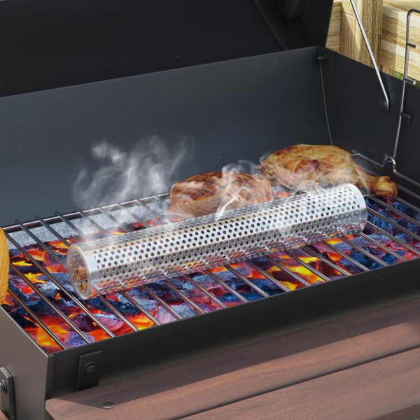 Utomhusgrill 103 x 60 x 113 cm Stål Svart