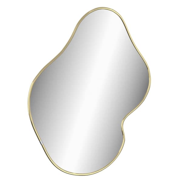 Väggspegel guld 60x50 cm
