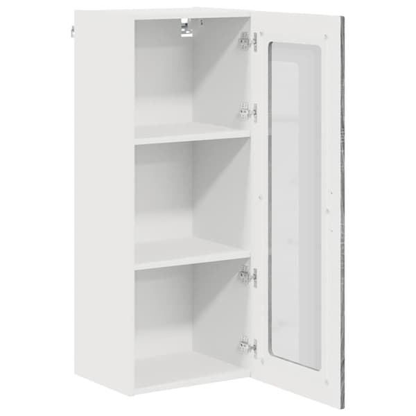 Diskmaskin panel med lagring Kalmar Grå Sonoma 40 x 31 x 100 cm
