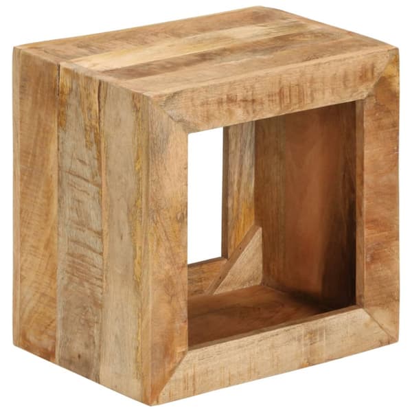 Pall 40x30x40 cm massivt mangoträ