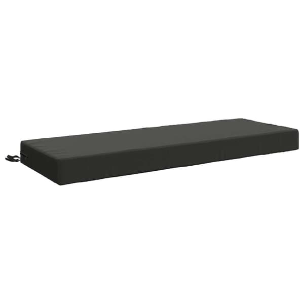 Sittkudde SOEST 100% Polyester Antracit 120 x 40 x 10 cm