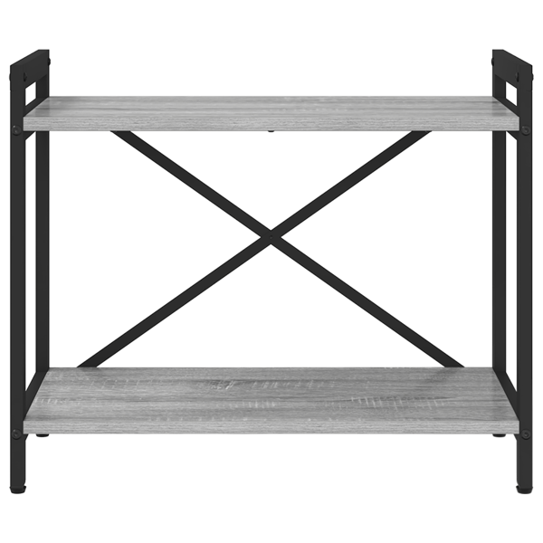 Hyllsystem Grå sonoma 60 x 30 x 50 cm Konstruerat trä
