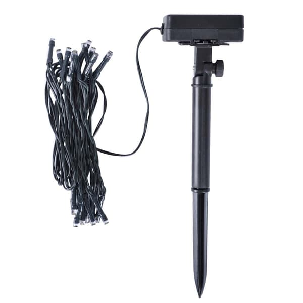 Plastkulor av buxbom med LED-lampor 2 st gröna 38 cm