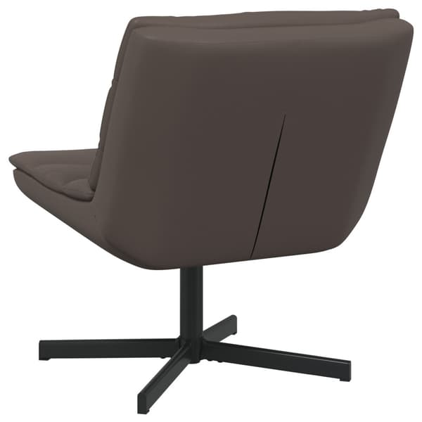Skrivstol Brun 63 x 75 x 76 cm Glansig PU