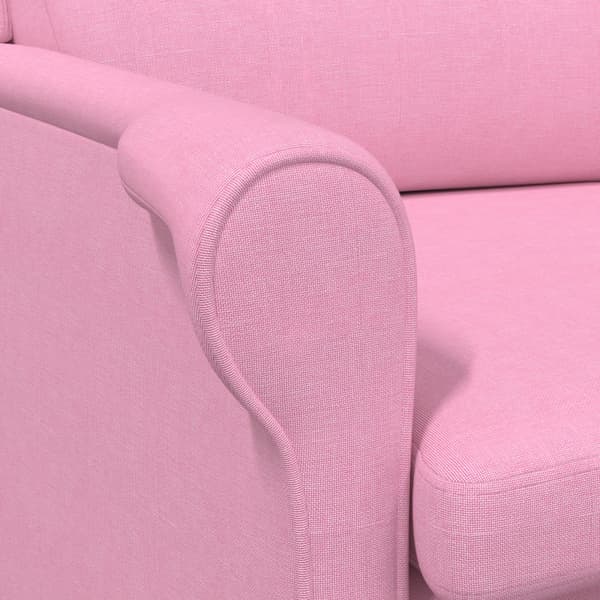 fåtölj Rosa tyg