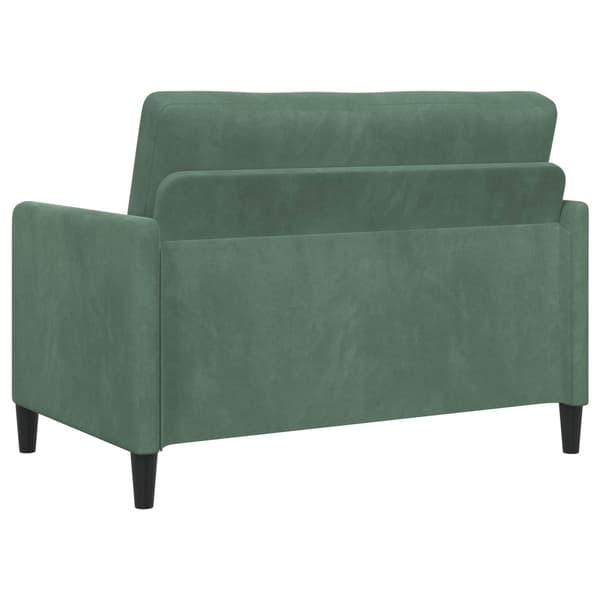 Soffa med förvaring Havgrön 122 x 78 x 87 cm Polyester